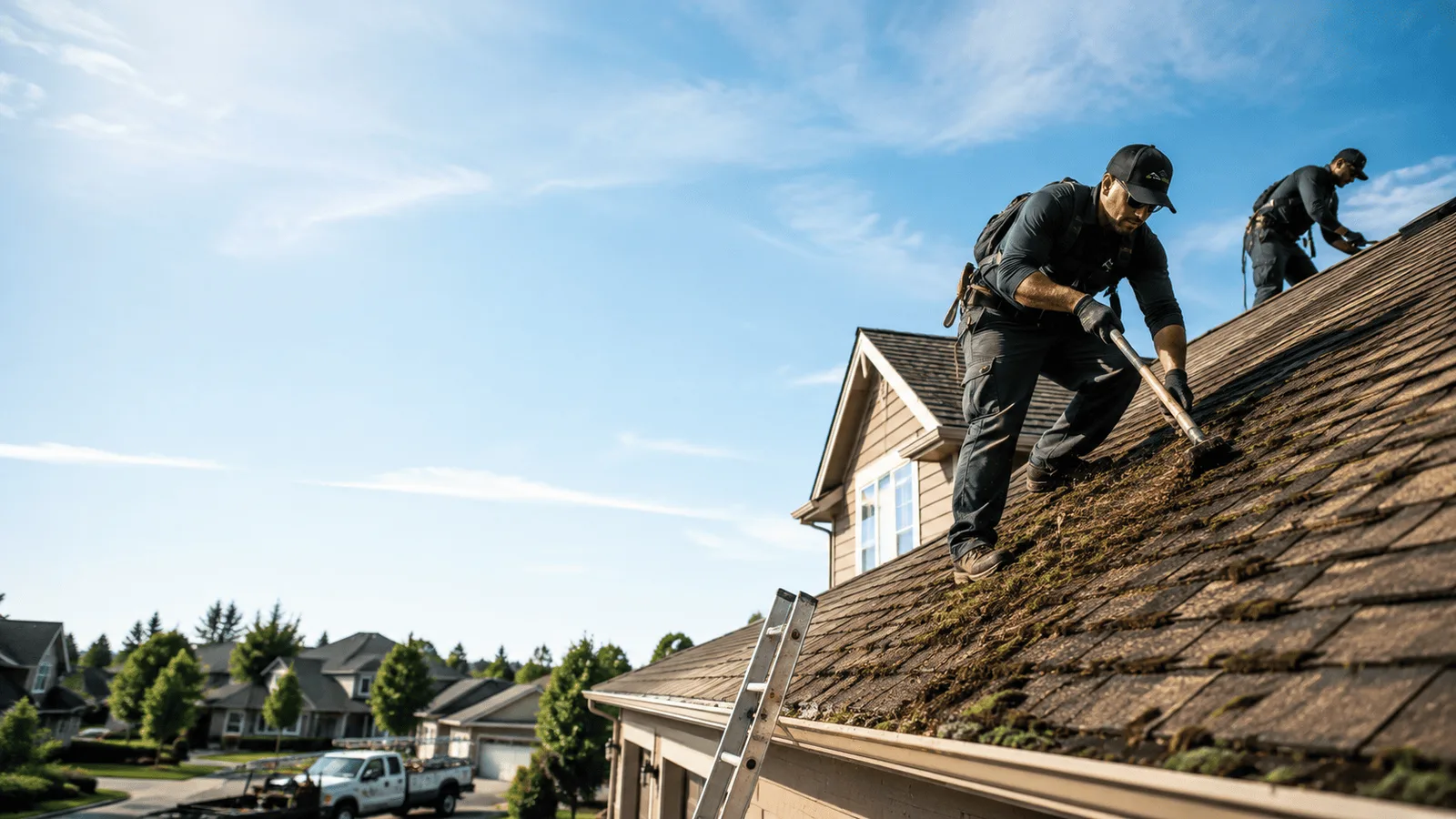 Roof Moss Removal in Hampton, FL near me